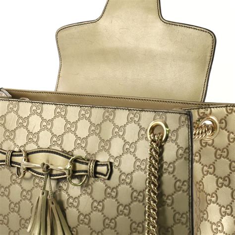 gucci emily chain flap bag|Gucci emily chain bag.